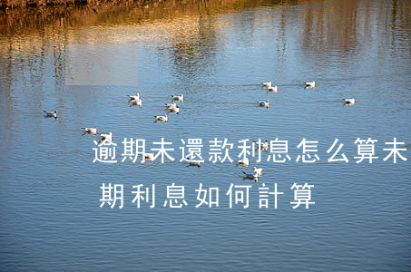 逾期未還款利息怎么算(未約定還款時間的逾期利息如何計算)