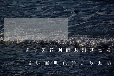 逾期欠花呗借呗没还会被起诉么(支付宝花呗借呗逾期真的会被起诉吗)