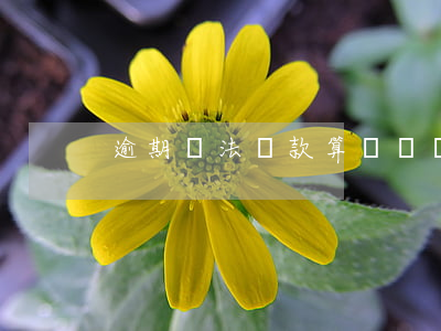 逾期無法貸款算違約(貸款逾期違法嗎)
