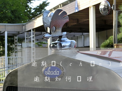 逾期產(chǎn)生費用(由于年費造成的逾期如何處理?)