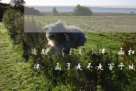逾期發(fā)律師函和起訴(貸款逾期收到律師函了是不是等于被起訴了)