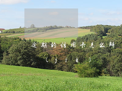 逾期的信用卡怎么解凍（秒回信用卡逾期會凍結(jié)嗎）