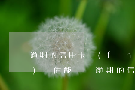 逾期的信用卡風(fēng)險(xiǎn)評估能過嗎(逾期的信用卡風(fēng)險(xiǎn)評估能過嗎嗎)