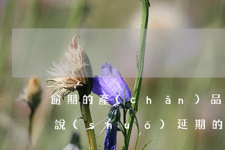 逾期的產(chǎn)品日語(yǔ)怎么說(shuō)(延期的日語(yǔ))