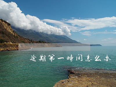 逾期第一时间怎么办