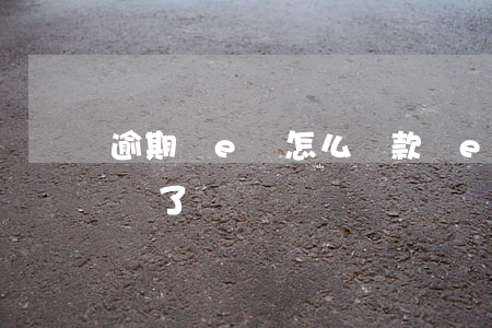逾期誠e賒怎么還款(誠e賒逾期后就再也不開了)