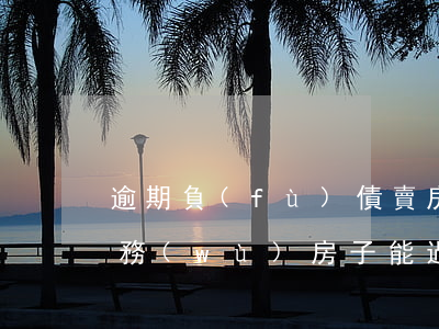 逾期負(fù)債賣房子可以過戶嗎-有債務(wù)房子能過戶嗎