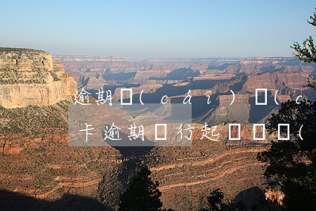 逾期財(cái)產(chǎn)保全（信用卡逾期銀行起訴資產(chǎn)保全）