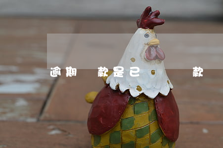 逾期貸款是已違約貸款嗎(貸款逾期違法嗎)