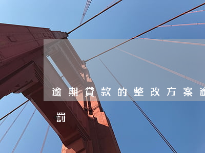 逾期貸款的整改方案(逾期整改不到位怎么處罰)