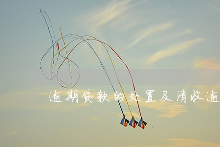 逾期贷款的处置及清收(逾期贷款清收措施)