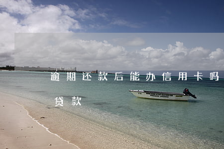 逾期还款后能办信用卡吗（信用卡还款逾期办贷款）
