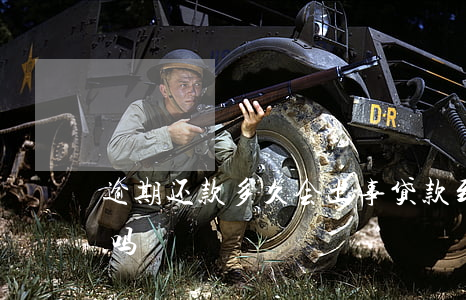 逾期还款多久会出事(贷款到期当天还算逾期吗)