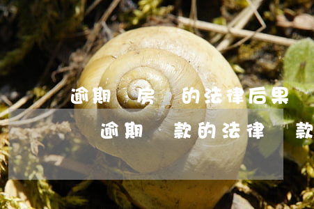 逾期還房貸的法律后果(關(guān)于房貸逾期還款的法律條款)