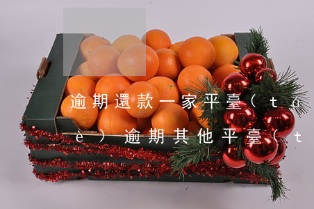 逾期還款一家平臺(tái)后(就一個(gè)逾期其他平臺(tái)都過(guò)不了)