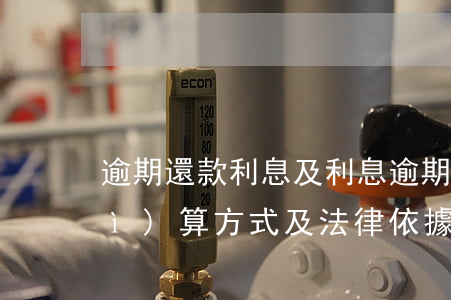 逾期還款利息及利息(逾期還款利息的計(jì)算方式及法律依據(jù))
