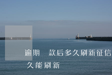 逾期還款后多久刷新征信(還完款一般征信多久能刷新)