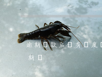 逾期還款后還有額度嗎(還了最低額度還算逾期嗎)