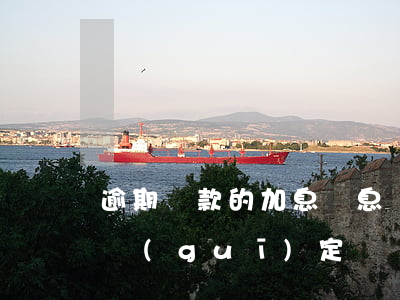 逾期還款的加息罰息(貸款逾期了罰息有沒有規(guī)定)