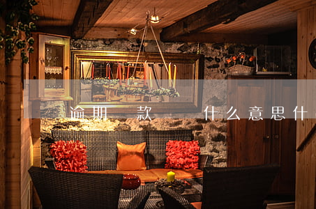 逾期還款總額什么意思(什么叫逾期還款)