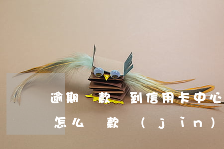 逾期還款讓到信用卡中心簽字 逾期的信用卡怎么還款進(jìn)去