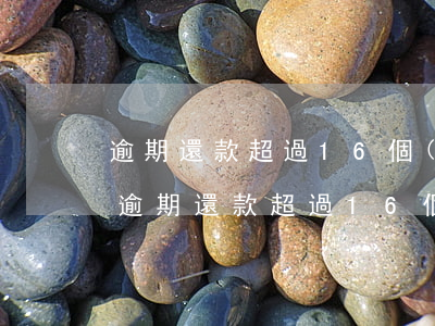 逾期還款超過16個(gè)月的信用卡-逾期還款超過16個(gè)月的信用卡還能用嗎