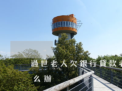 過世老人欠銀行貸款 老人欠銀行貸款銀行怎么辦
