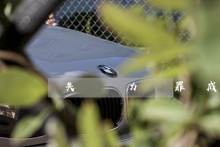 過失損壞電力設備罪構成要件