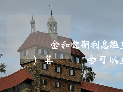 違約金和逾期利息能重復(fù)計(jì)算嗎(違約金可以重復(fù)計(jì)算嗎)