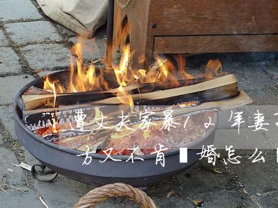 遭丈夫家暴12年妻子卻不想離婚(被家暴對方又不肯離婚怎么辦)