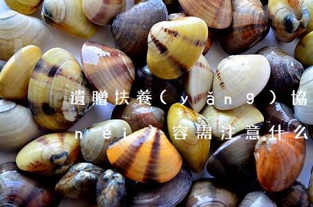 遺贈扶養(yǎng)協(xié)議內(nèi)容需注意什么