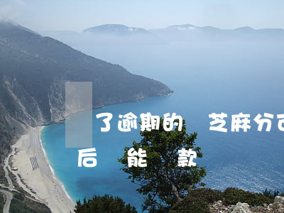 還了逾期的錢芝麻分可以有多少-芝麻逾期后還能貸款