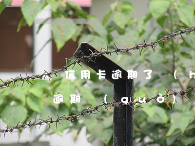 還信用卡逾期了會(huì)怎樣(我信用卡逾期過(guò)還完了貸款有影響嗎)