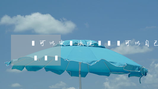 還可以申請法院訴訟嗎(可以自己去法院提交訴訟嗎)
