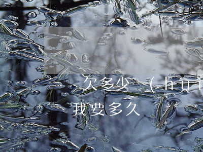 還唄欠多少會(huì)走司法程序(還唄起訴我要多久)