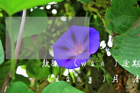 還款8萬(wàn)逾期一年后果(逾期8天當(dāng)月還清還算逾期嗎)