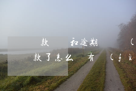 還款記錄和逾期記錄區(qū)別(逾期后還款了怎么還有負(fù)面記錄)