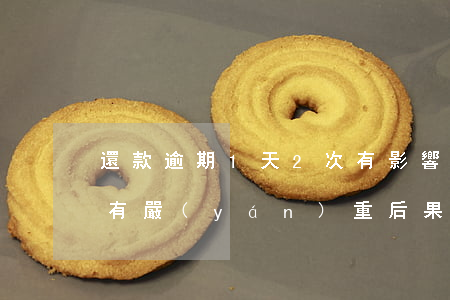 還款逾期1天2次有影響(有兩次還款逾期會有嚴(yán)重后果嗎)