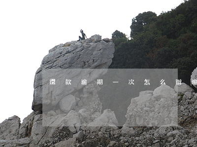 還款逾期一次怎么辦(逾期多次但是還清了)