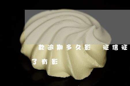 還款逾期多久影響征信(征信逾期了幾個月還了有影響嗎)