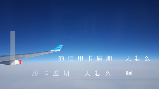 還車貸的信用卡逾期一天怎么辦(還車貸的信用卡逾期一天怎么辦啊)