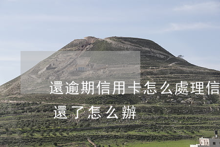 還逾期信用卡怎么處理（信用卡逾期徹底不能還了怎么辦）