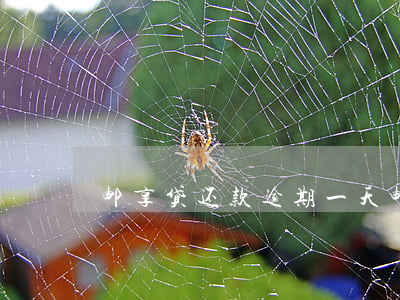 邮享贷还款逾期一天(邮政网贷通逾期一天)