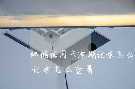 邮储信用卡逾期记录怎么查(邮储信用卡逾期记录怎么查看)