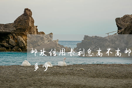 邮政信用卡利息高不高(邮政的信用卡年费是多少)