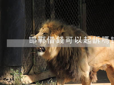 邯鄲借錢可以起訴嗎 邯鄲私人借錢
