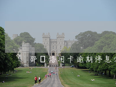 邵陽信用卡逾期停息分期怎么協商