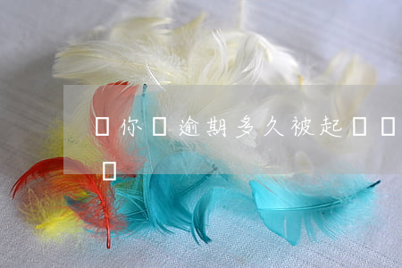 郵你貸逾期多久被起訴 郵你貸逾期多久被起訴
