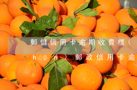 郵儲信用卡逾期收費標(biāo)準(zhǔn)(郵政信用卡逾期利息)
