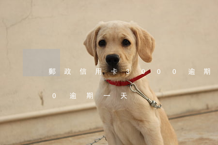 郵政信用卡3000逾期(郵政信用卡3000逾期一天)